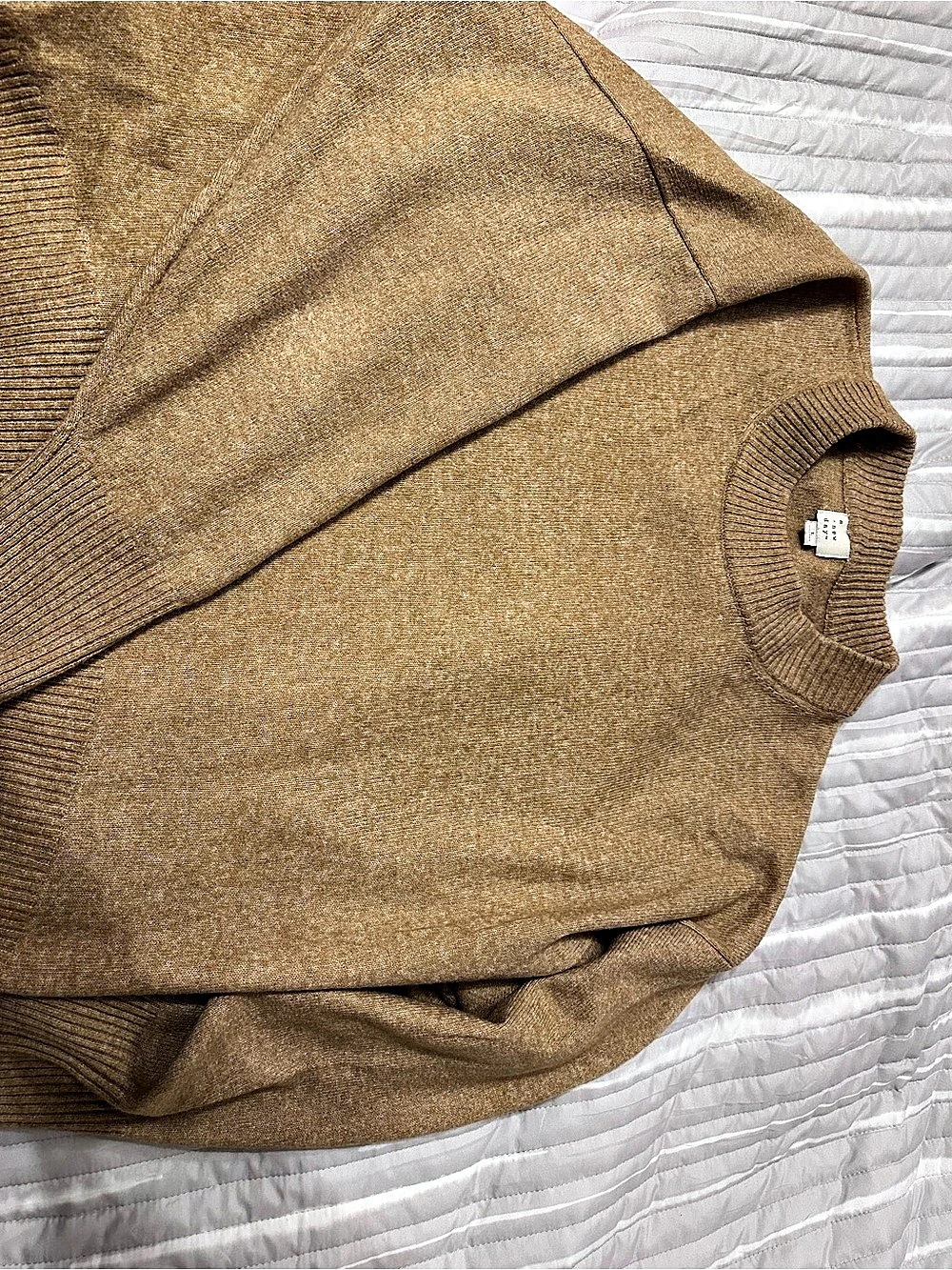 A New Day Brown Crew Neck Sweater